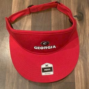 Georgia Bulldogs Visor. Adjustable